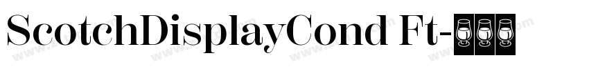 ScotchDisplayCond Ft字体转换